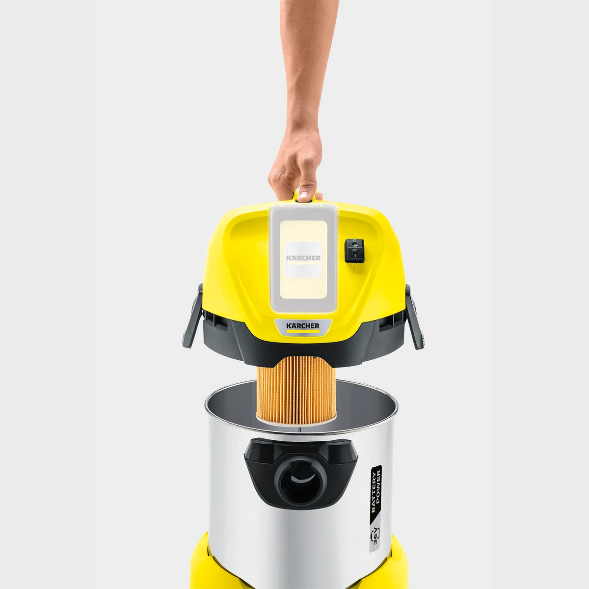 Nass-/ Trockensauger WD 3 Battery Premium Nass-/ Trockensauger WD 3 Battery Premium