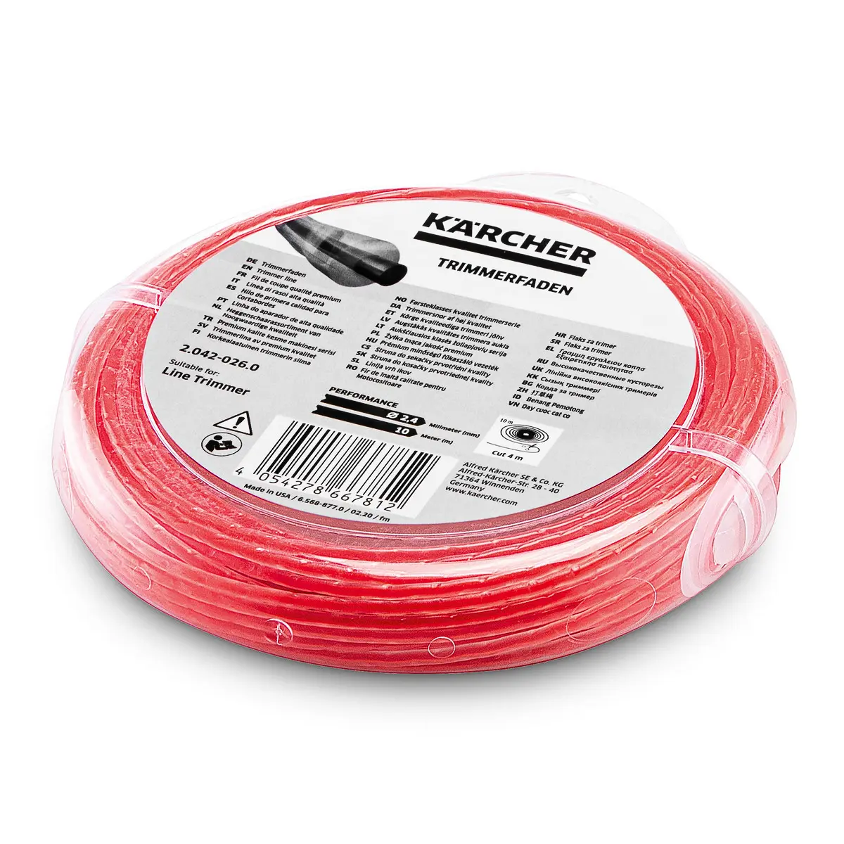 Fadenspule 2,4mm, 10m