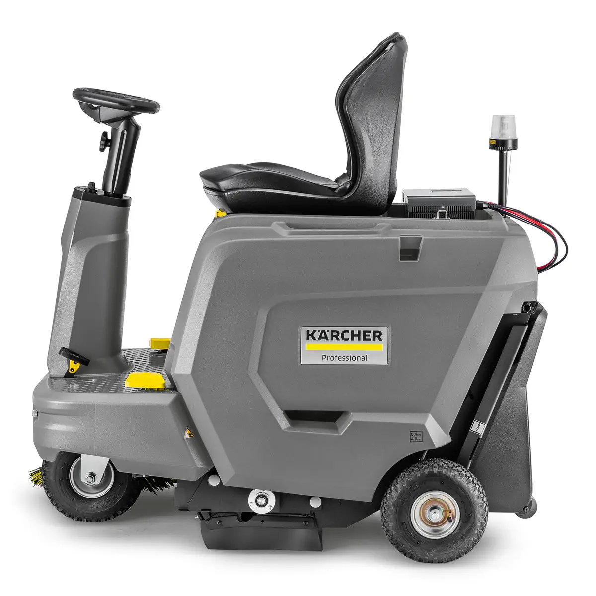 Aufsitz-Kehrmaschine KM 85/50 R Bp Pack 80Ah Li+FC Aufsitz-Kehrmaschine KM 85/50 R Bp Pack 80Ah Li+FC