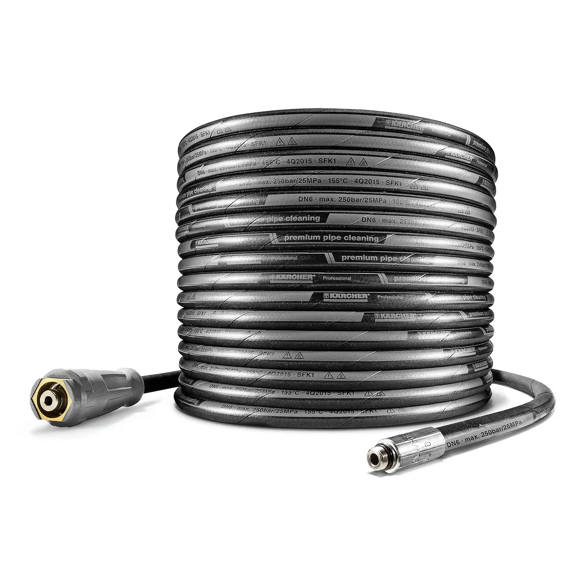 Rohrreinigungsschlauch, NW 6, 30 m, 250 bar Rohrreinigungsschlauch, NW 6, 30 m, 250 bar