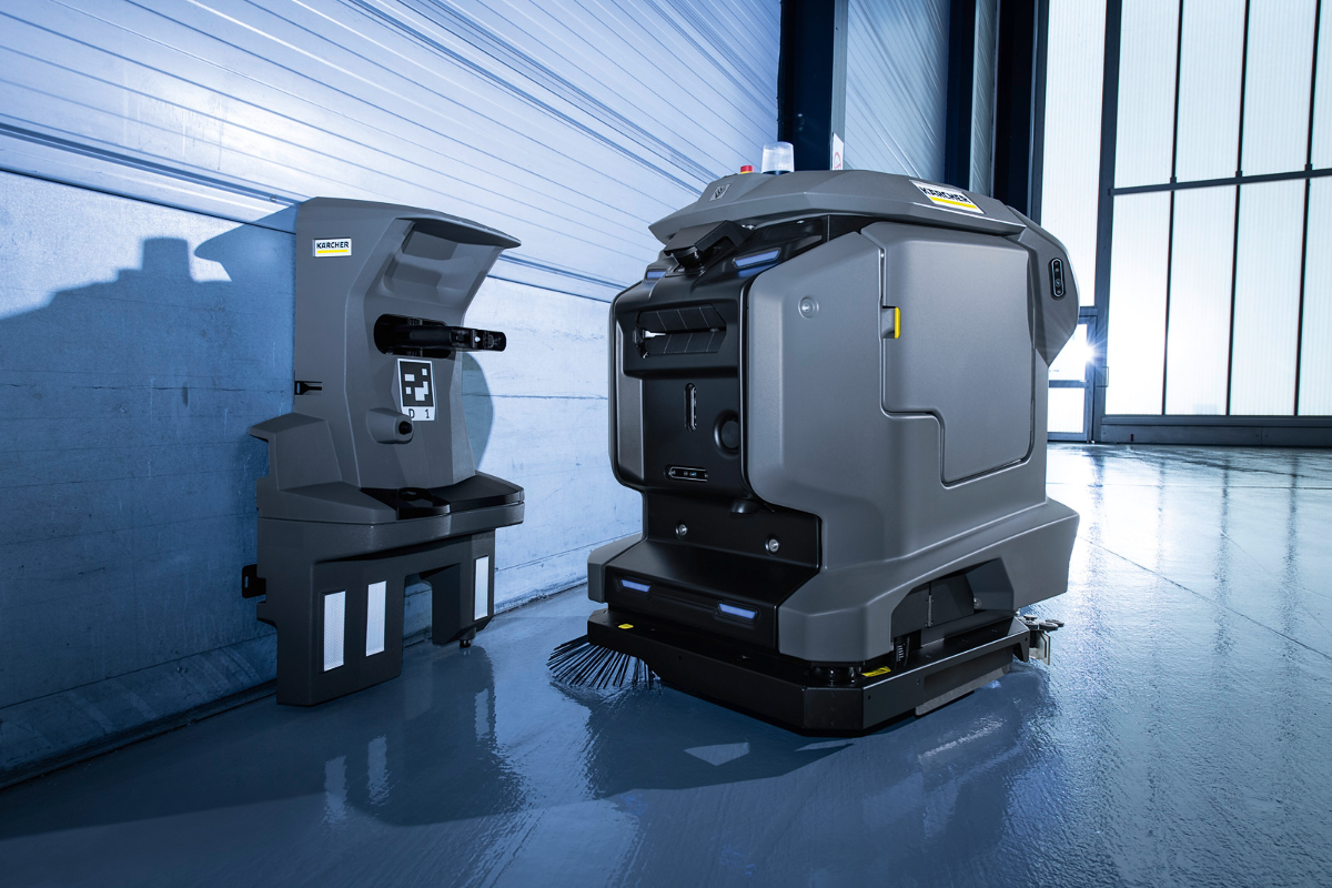 Autonome Scheuersaugmaschine KIRA B 50