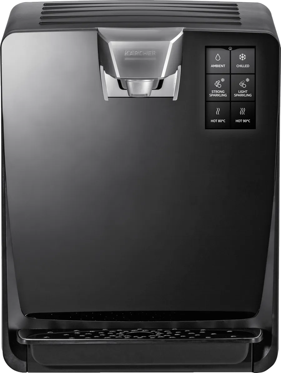 Kärcher WPD 70 in schwarz als Tischgerät von vorn