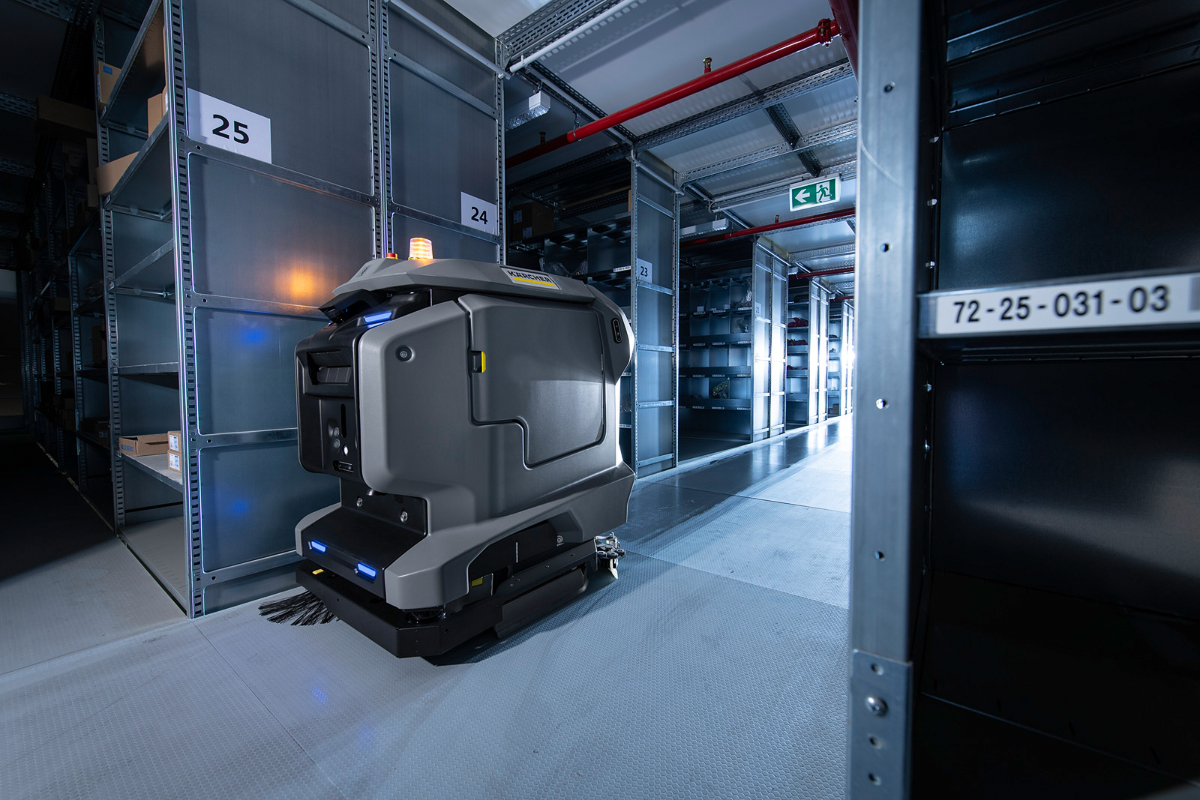 Autonome Scheuersaugmaschine KIRA B 50